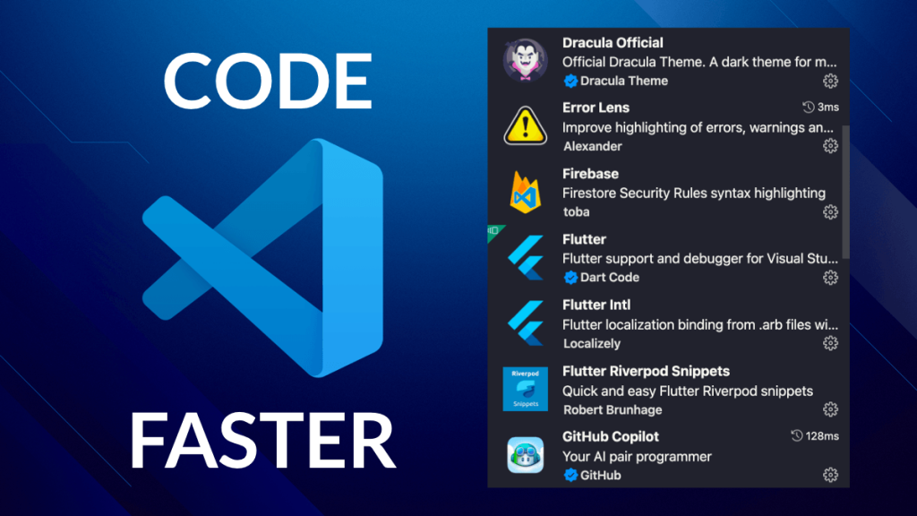 Top 14 VS Code Extensions for Fast Flutter App Development